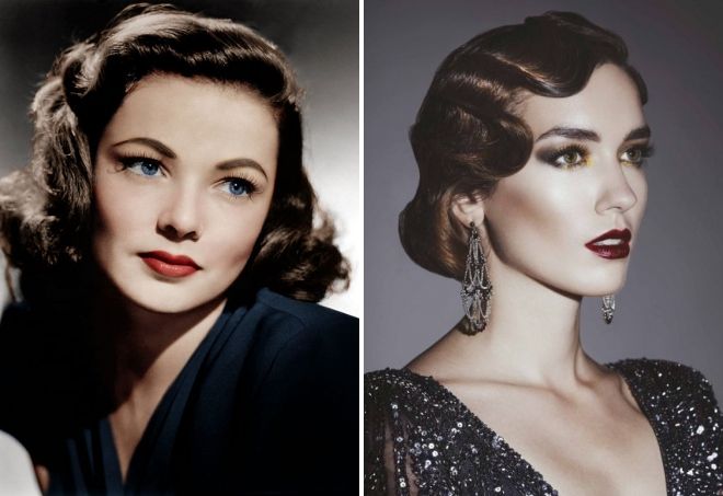 укладка волос в стиле ретро укладка волос в стиле ретро