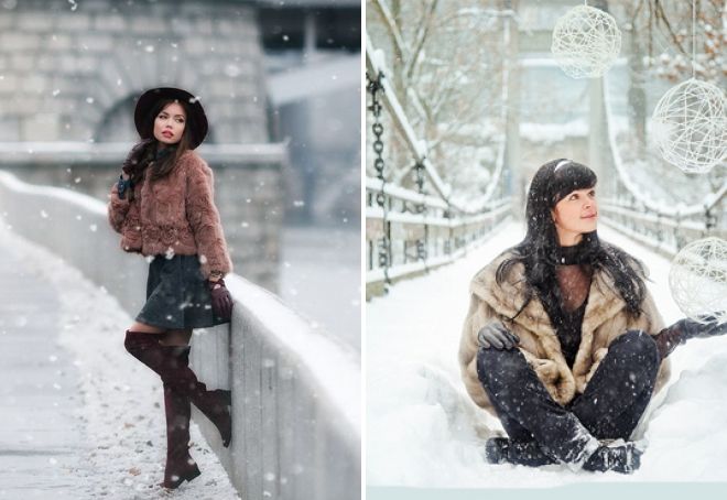 зимняя фотосессия в городе зимняя фотосессия в городе