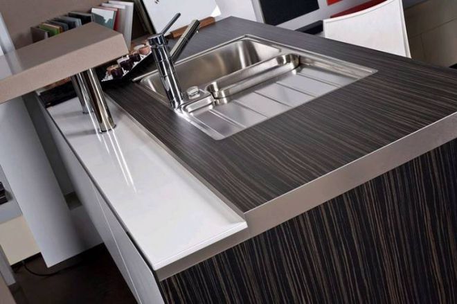 Столешница из пластика на кухню Столешница из пластика на кухню