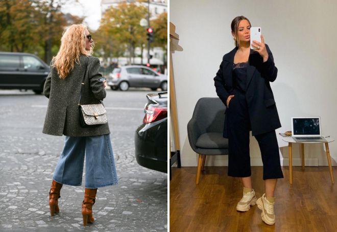 кюлоты и пиджак оверсайз кюлоты и пиджак оверсайз