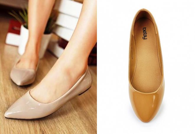 бежевые лаковые балетки бежевые лаковые балетки