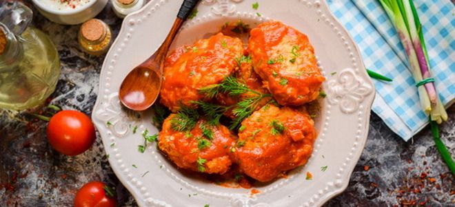 ленивые голубцы в духовке с подливкой ленивые голубцы в духовке с подливкой