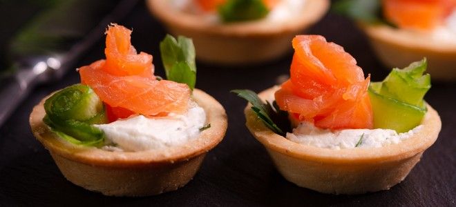 начинка для тарталеток с красной рыбой начинка для тарталеток с красной рыбой