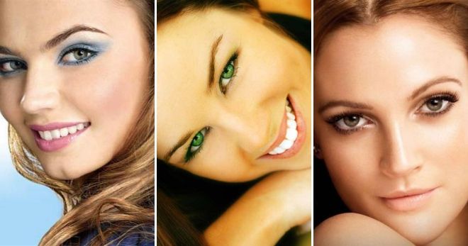 Повседневный макияж для зеленых глаз Повседневный макияж для зеленых глаз