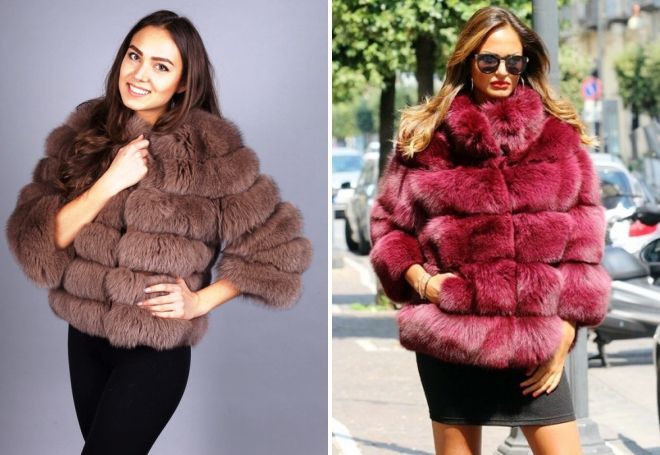 шуба автоледи из песца шуба автоледи из песца