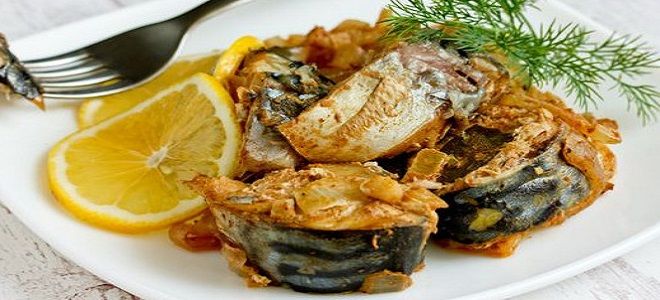 скумбрия в банке в духовке скумбрия в банке в духовке
