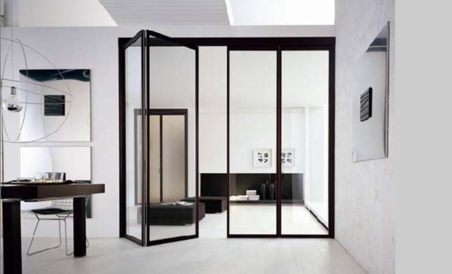 стеклянная дверь гармошка стеклянная дверь гармошка