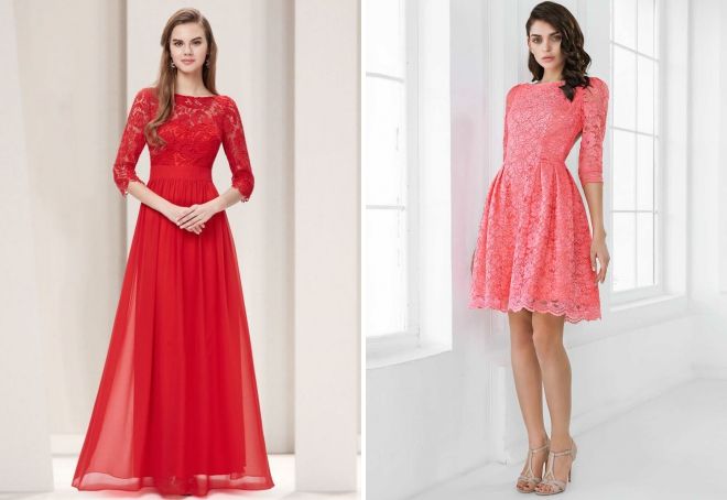 вечерние платья с рукавом 3 4 вечерние платья с рукавом 3 4