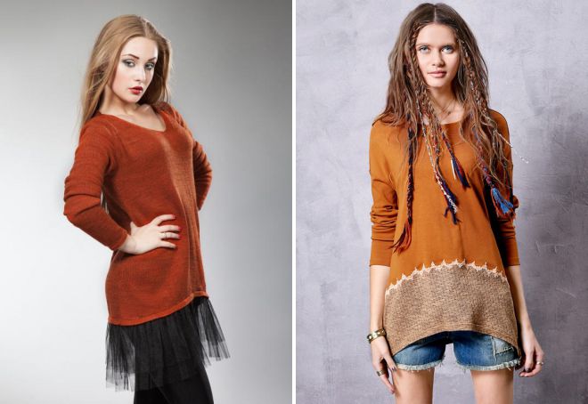 женская трикотажная туника женская трикотажная туника