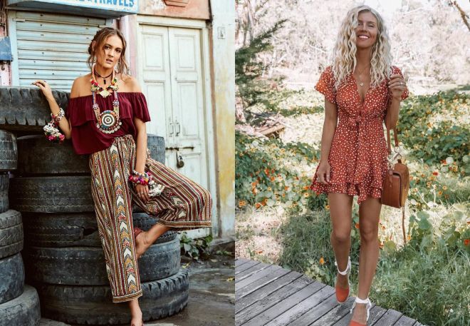 образы в стиле бохо для женщин образы в стиле бохо для женщин