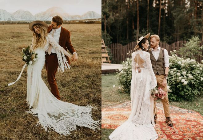 свадебный образ в стиле бохо свадебный образ в стиле бохо