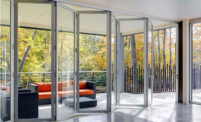 алюминиевые двери гармошка алюминиевые двери гармошка