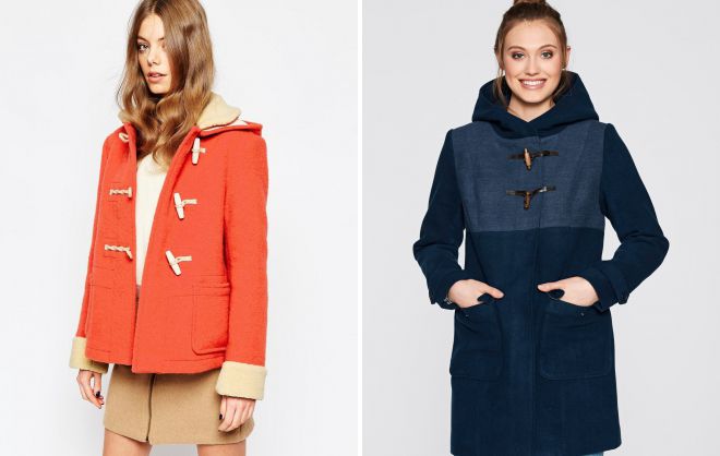 дафлкот с капюшоном дафлкот с капюшоном