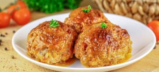 ленивые голубцы в духовке ленивые голубцы в духовке