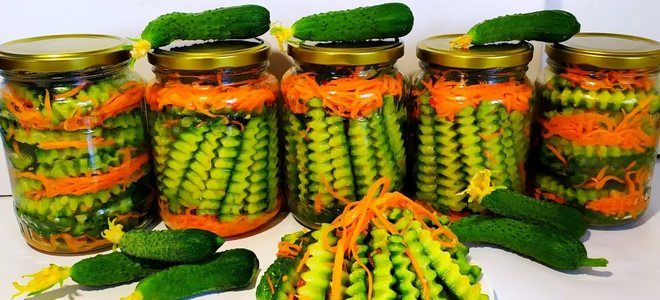 маринованные огурцы по корейски на зиму маринованные огурцы по корейски на зиму