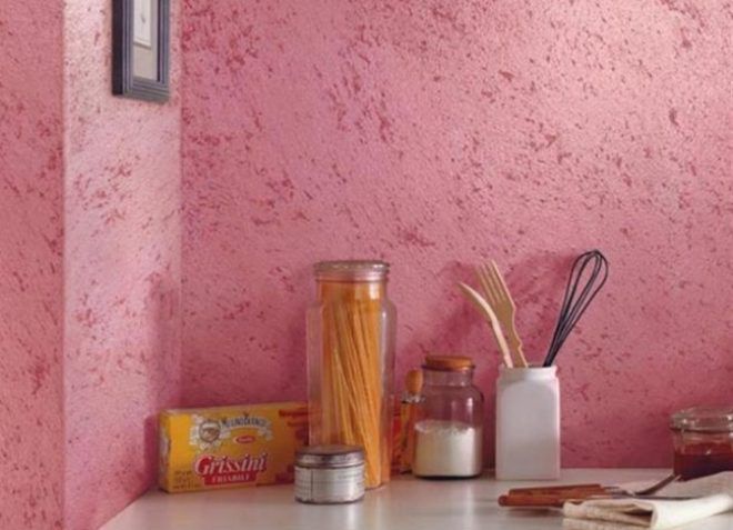 штукатурка короед на кухне штукатурка короед на кухне