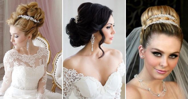 Собранные свадебные прически на длинные волосы Собранные свадебные прически на длинные волосы