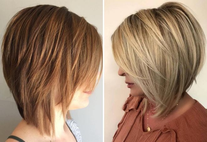 стрижка боб на средние волосы придающая объем стрижка боб на средние волосы придающая объем