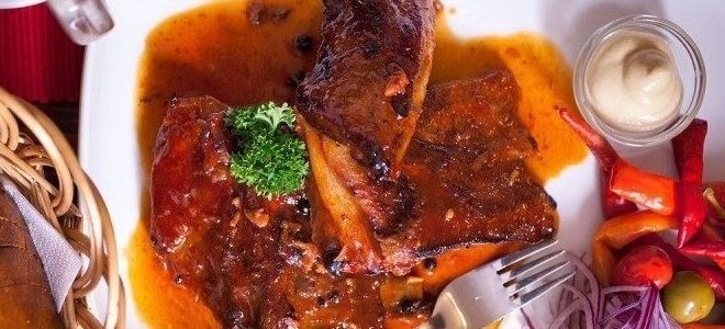 свиные ребра по-чешски свиные ребра по-чешски