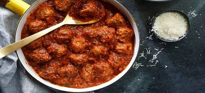 тефтели из индейки в томатном соусе тефтели из индейки в томатном соусе