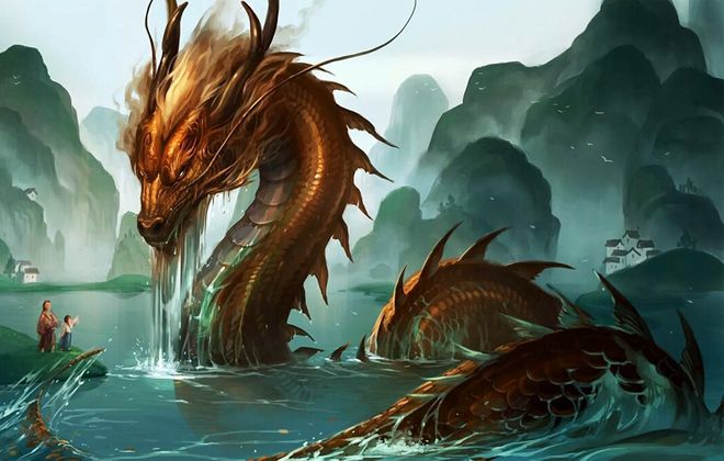 водный дракон водный дракон