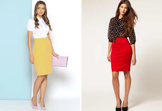 юбка карандаш с высокой талией юбка карандаш с высокой талией