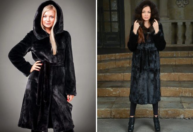 длинная норковая шуба с капюшоном длинная норковая шуба с капюшоном