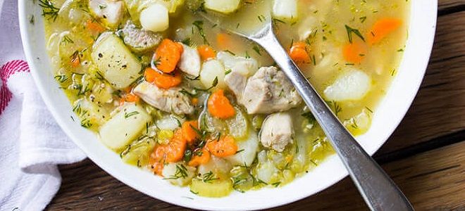 гороховый суп на курином бульоне гороховый суп на курином бульоне
