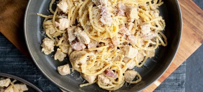 фото5 карбонара с курицей