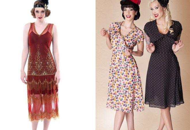 платья в стиле винтаж платья в стиле винтаж