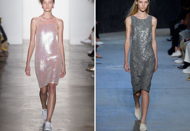 повседневные платья с пайетками повседневные платья с пайетками