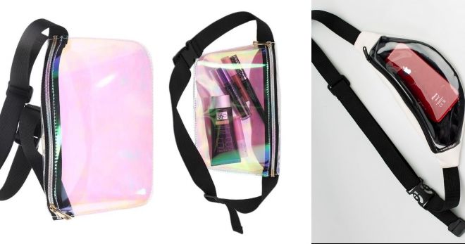 Прозрачная сумка бананка Прозрачная сумка бананка