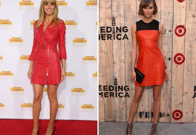 с чем носить короткое кожаное платье с чем носить короткое кожаное платье