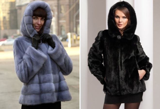 шуба автоледи с капюшоном шуба автоледи с капюшоном