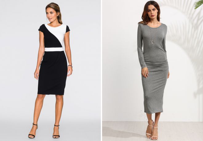 трикотажное платье карандаш трикотажное платье карандаш