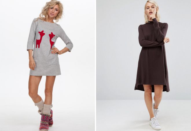 трикотажное платье туника трикотажное платье туника