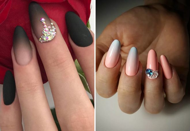дизайн ногтей омбре на длинные ногти дизайн ногтей омбре на длинные ногти