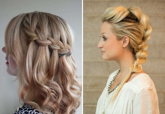 французские косы на средние волосы французские косы на средние волосы