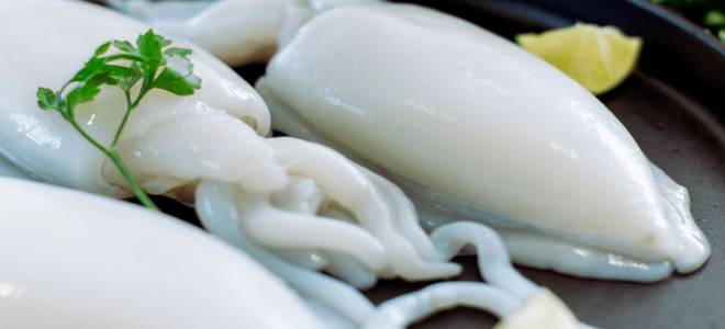 Кальмар в пароварке Кальмар в пароварке