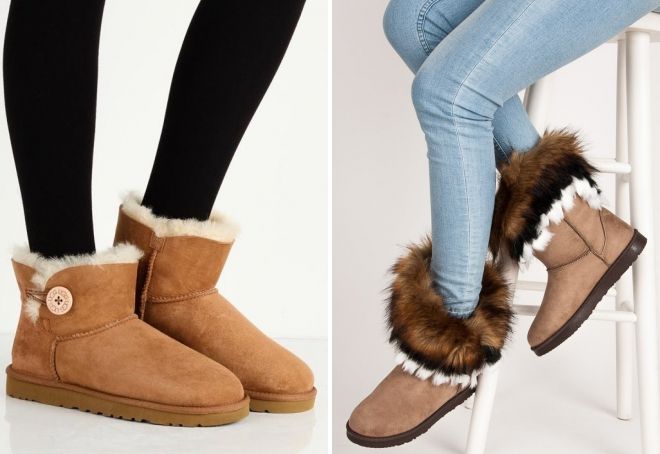 короткие коричневые угги короткие коричневые угги