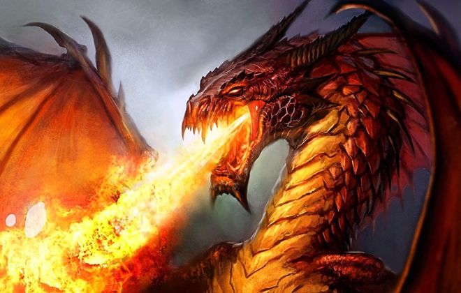 огненный дракон огненный дракон