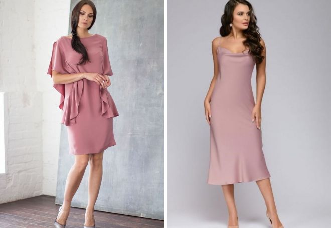 Платье пыльная роза Платье пыльная роза