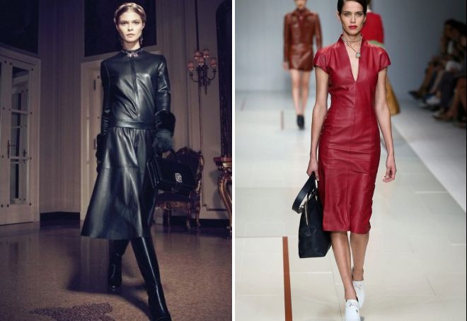 с чем носить кожаное платье миди с чем носить кожаное платье миди
