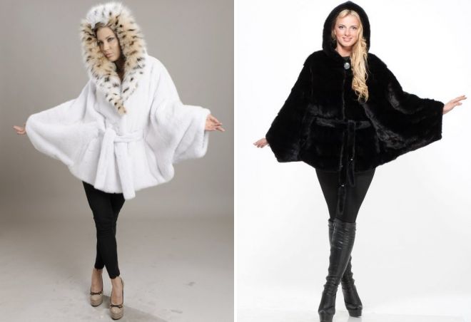 шуба летучая мышь с капюшоном шуба летучая мышь с капюшоном