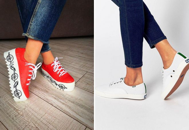 женские летние кожаные кеды женские летние кожаные кеды