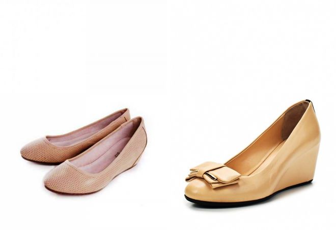 бежевые балетки на танкетке бежевые балетки на танкетке