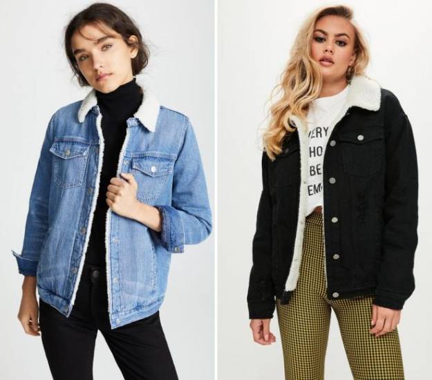 джинсовки с мехом джинсовки с мехом