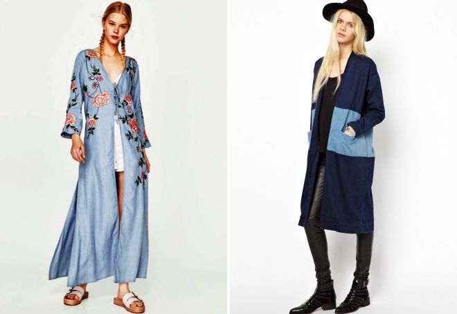 джинсовое пальто кимоно джинсовое пальто кимоно