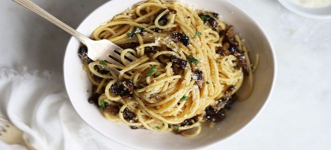 фото7 карбонара с грибами