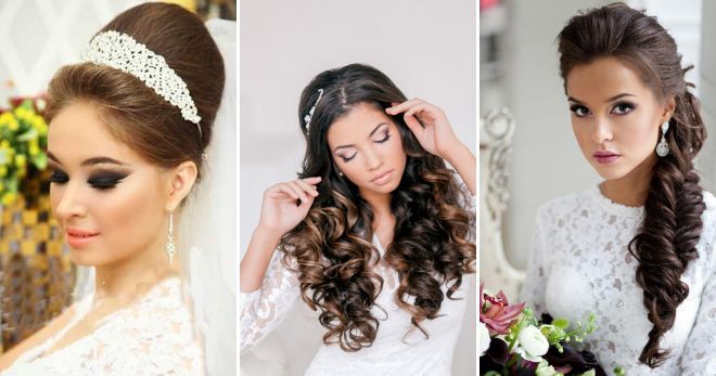 Модные свадебные прически на длинные волосы Модные свадебные прически на длинные волосы